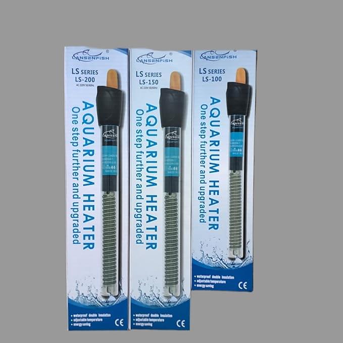 LS-150 Aquarium Heater, 220V/60Hz, Waterproof, Adjustable Temperature, Energy Saving